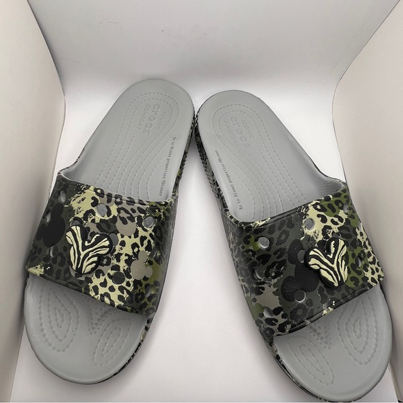 Disney World Parks Animal Kingdom Mickey Mouse Jungle Slides Men’s 8‎ Women's 10 - Picture 2 of 6